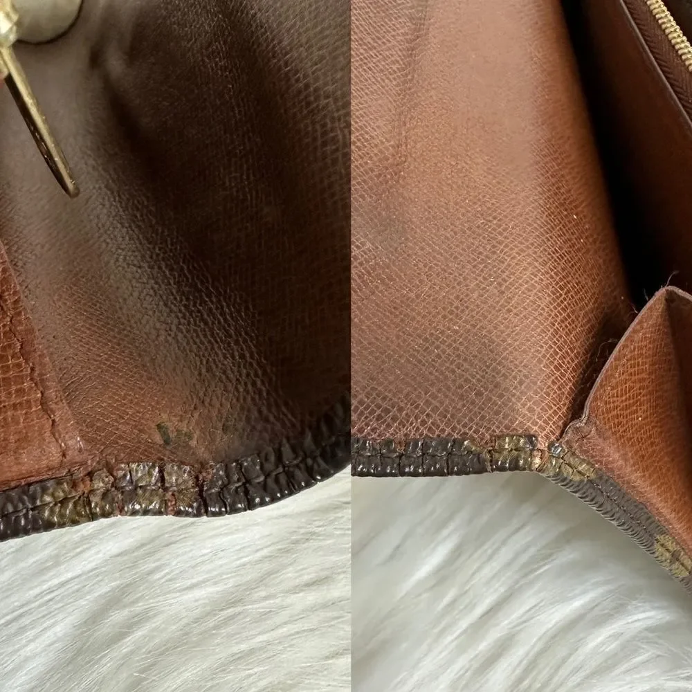 💯Authentic Louis Vuitton Monogram Long Wallet 🍀